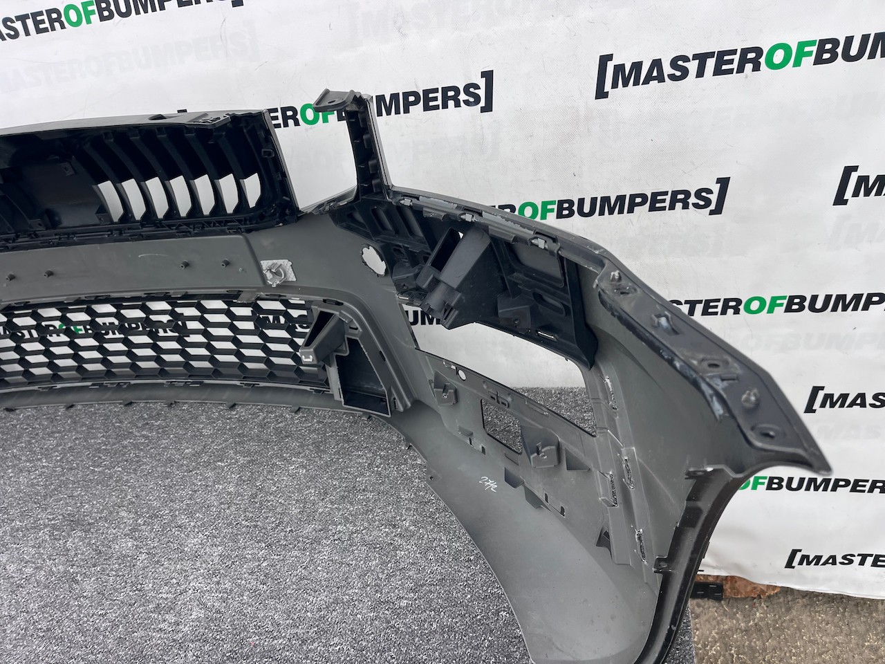 Skoda Octavia Vrs Mk3 Lift 2016-2019 Front Bumper 4 Pdc +jets Genuine [s695]