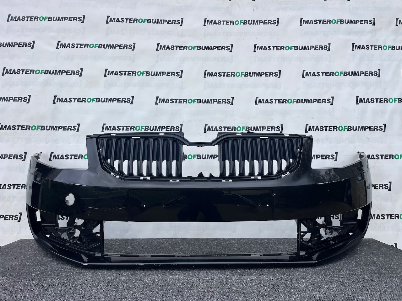 Skoda Octavia Elegance Mk3 2012-2016 Front Bumper No Pdc + Jets Genuine [s709]