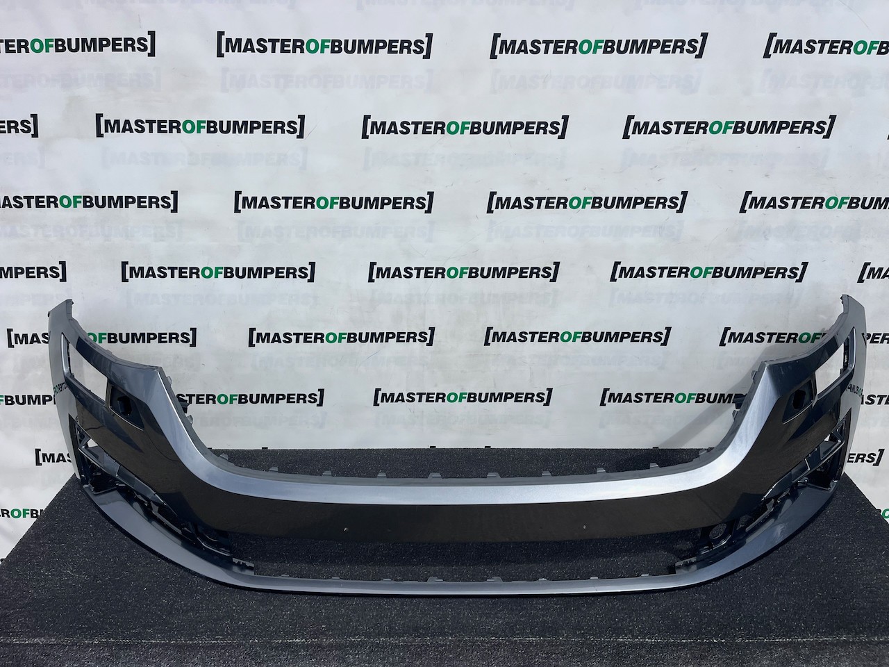 Skoda Kodiaq Se Monte Carlo Mk1 Lift 2021-2024 Front Bumper +jets Genuine [s744]