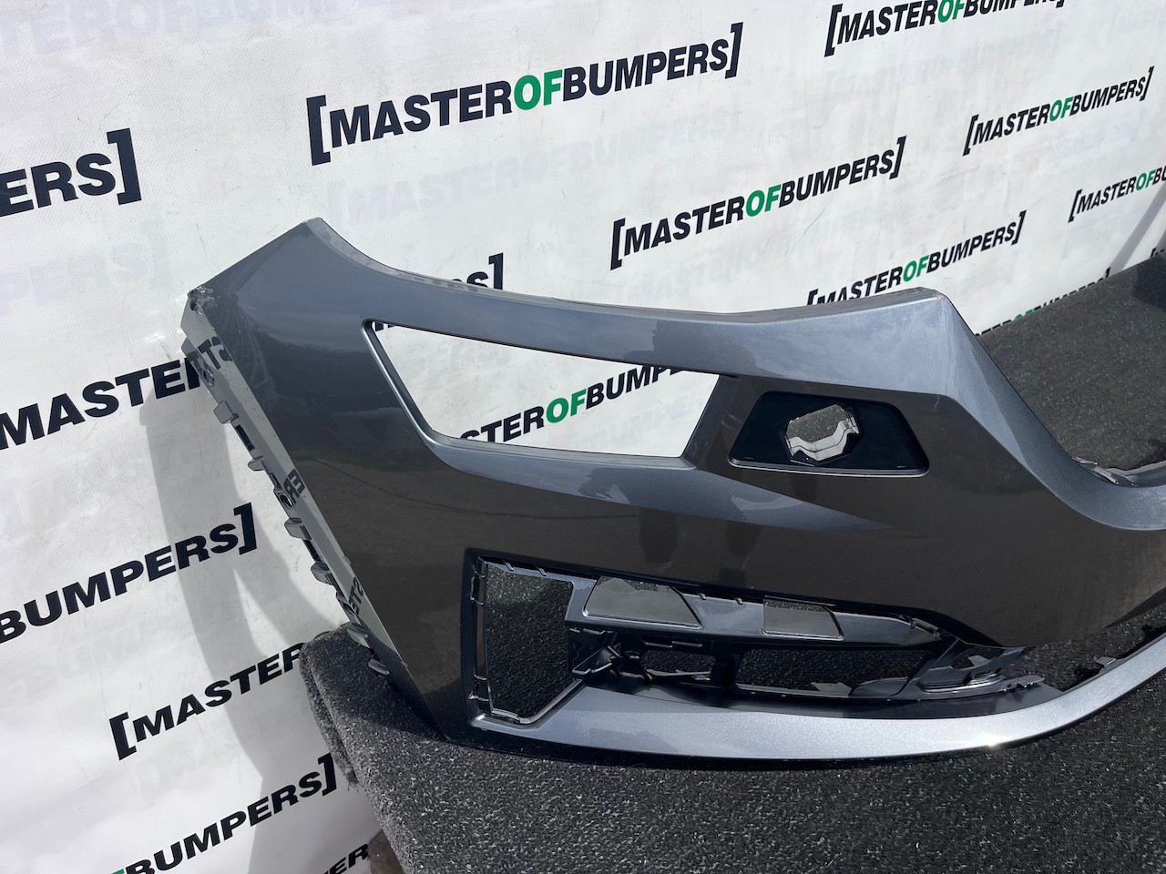 Skoda Kodiaq Se Monte Carlo Mk1 Lift 2021-2024 Front Bumper +jets Genuine [s744]