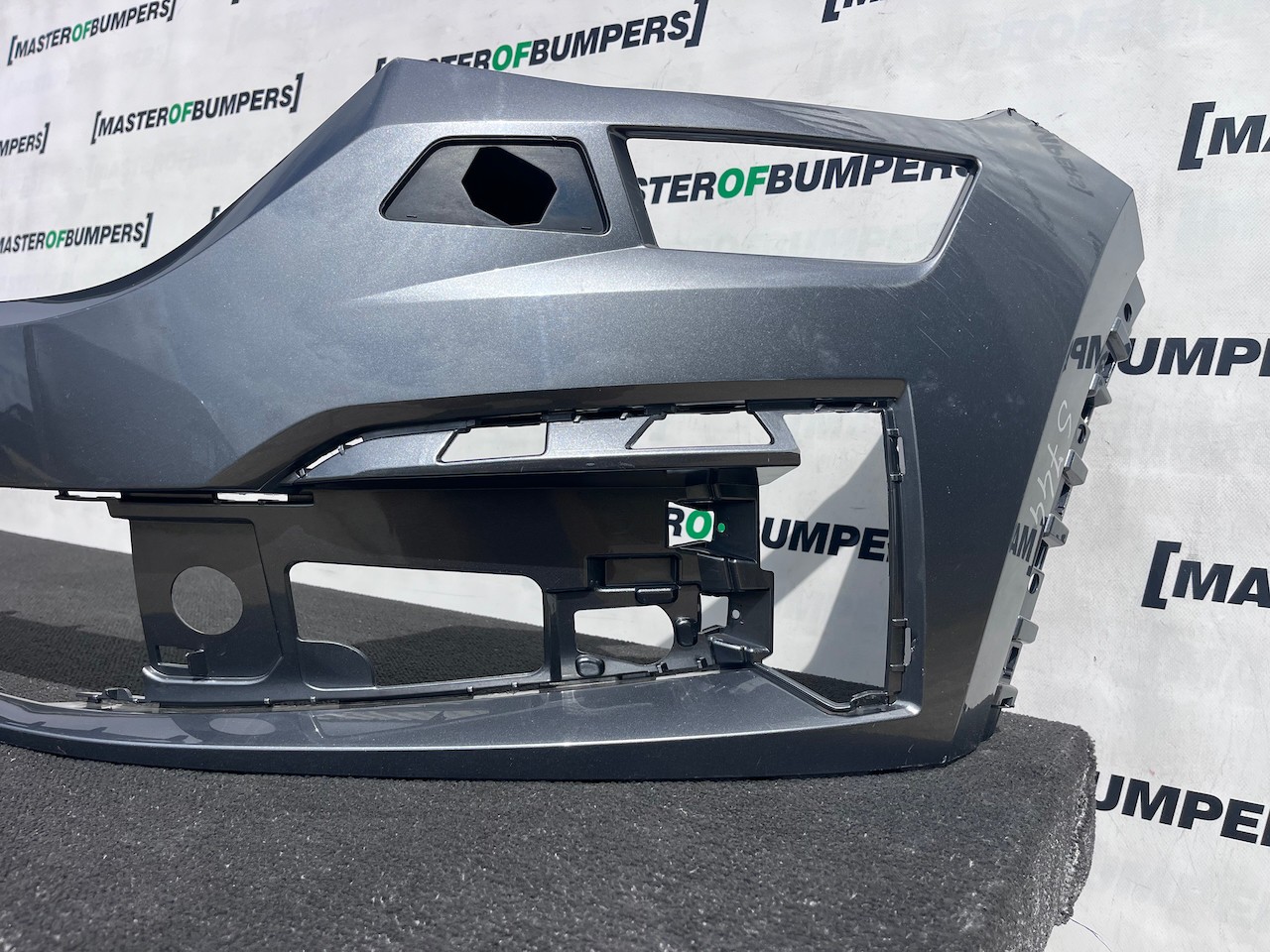 Skoda Kodiaq Se Monte Carlo Mk1 Lift 2021-2024 Front Bumper +jets Genuine [s744]