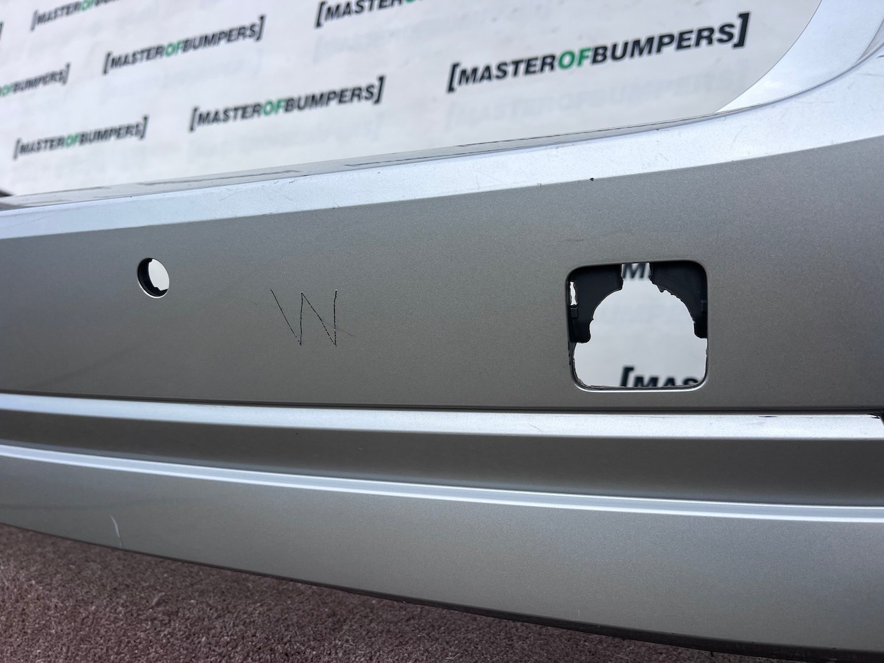 Skoda Octavia Se Estate Only Mk3 Lift 2020-2024 Rear Bumper 4 Pdc Genuine [s753]