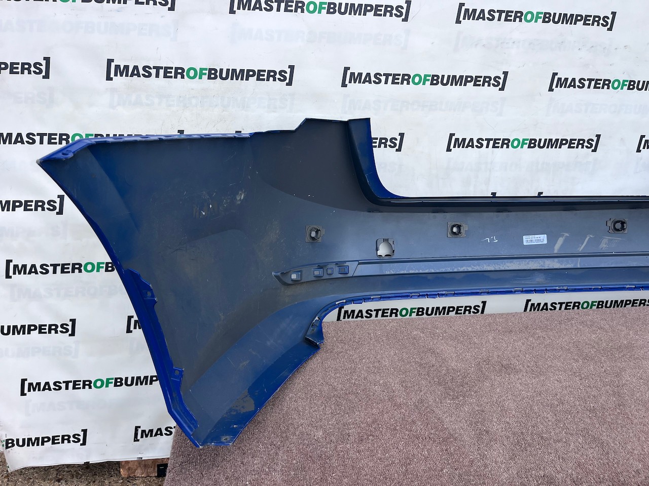 Skoda Octavia Se Saloon Only Mk3 Lift 2020-2024 Rear Bumper 4 Pdc Genuine [s756]