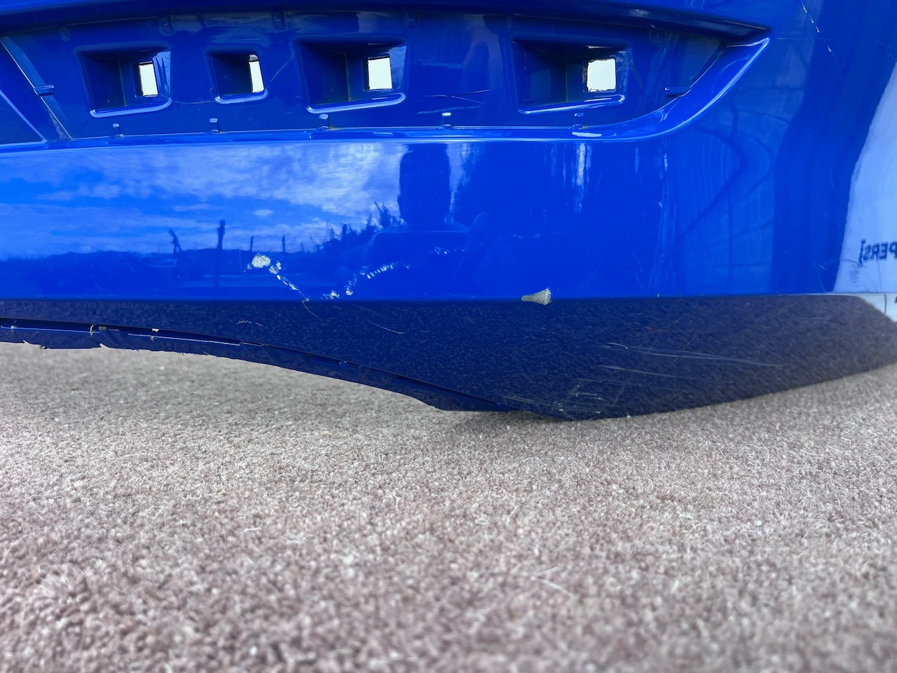 Skoda Octavia Se Saloon Only Mk3 Lift 2020-2024 Rear Bumper 4 Pdc Genuine [s756]