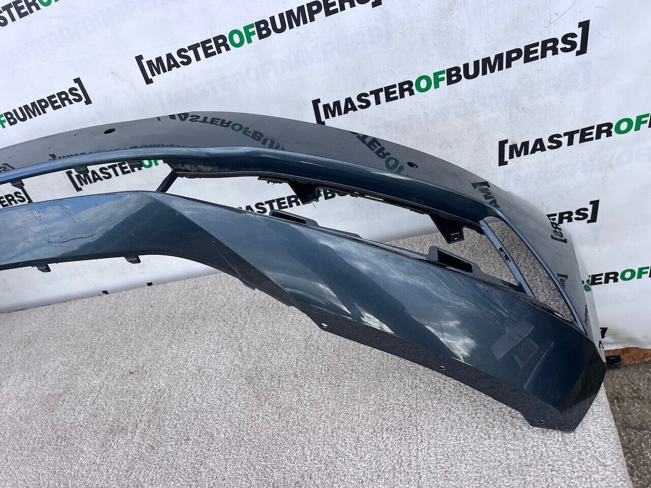 Skoda Superb Sel Saloon Esta Mk4 2020-23 Front Bumper 4 Pdc +jets Genuine [s560]