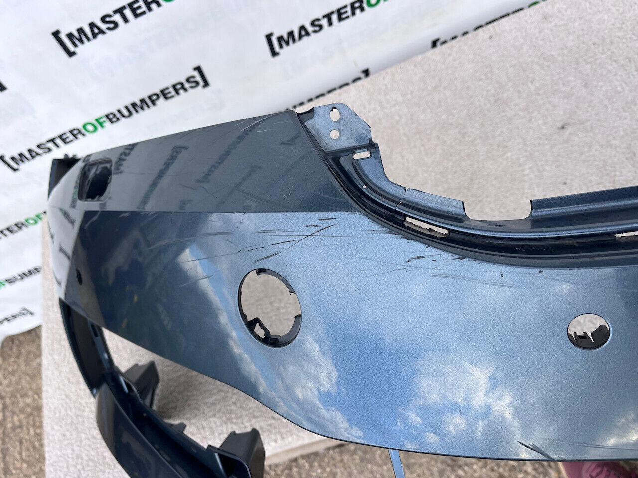 Skoda Superb Sel Saloon Esta Mk4 2020-23 Front Bumper 4 Pdc +jets Genuine [s560]