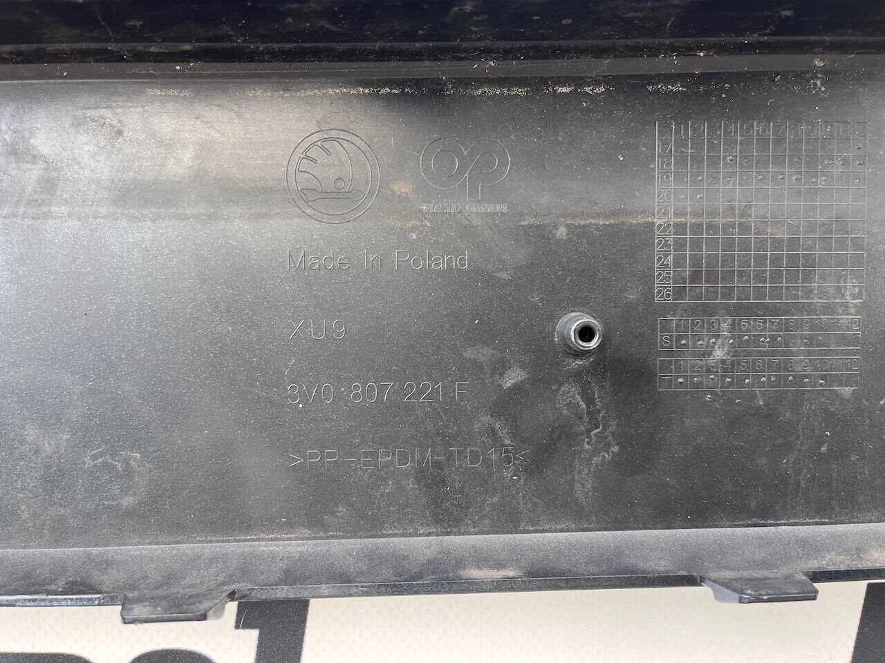 Skoda Superb Sel Saloon Esta Mk4 2020-23 Front Bumper 4 Pdc +jets Genuine [s560]