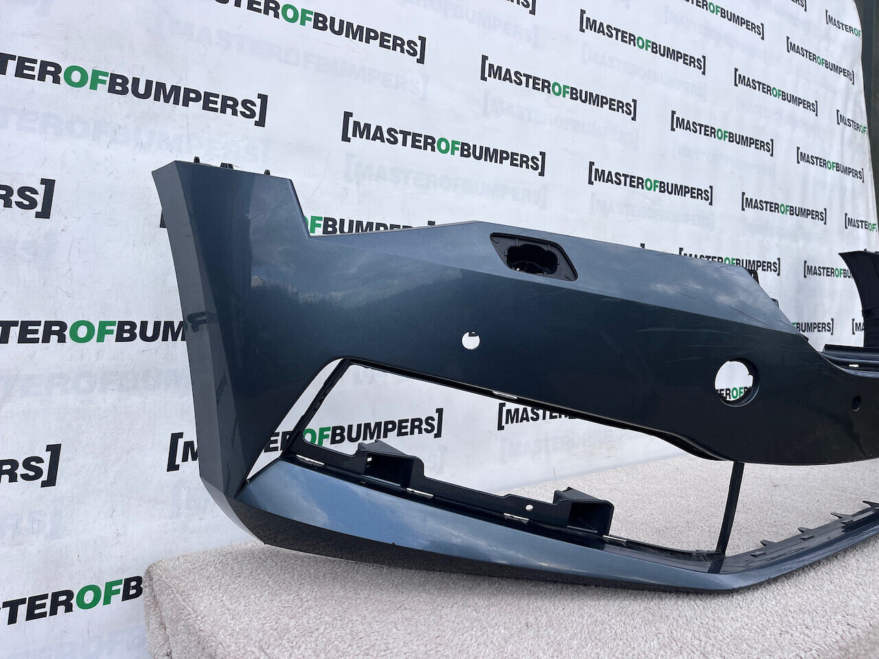 Skoda Superb Sel Saloon Esta Mk4 2020-23 Front Bumper 4 Pdc +jets Genuine [s560]