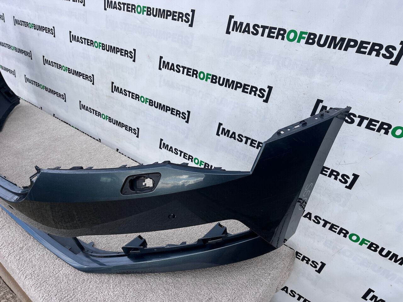 Skoda Superb Sel Saloon Esta Mk4 2020-23 Front Bumper 4 Pdc +jets Genuine [s560]
