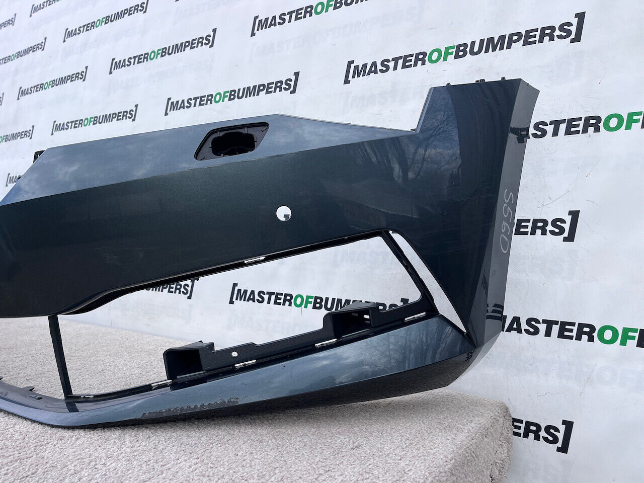 Skoda Superb Sel Saloon Esta Mk4 2020-23 Front Bumper 4 Pdc +jets Genuine [s560]