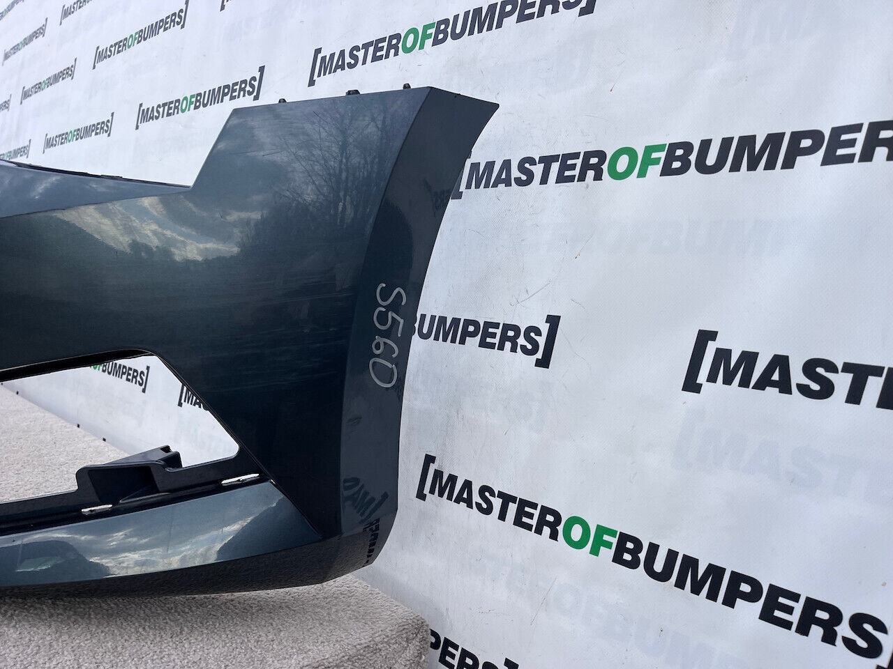 Skoda Superb Sel Saloon Esta Mk4 2020-23 Front Bumper 4 Pdc +jets Genuine [s560]