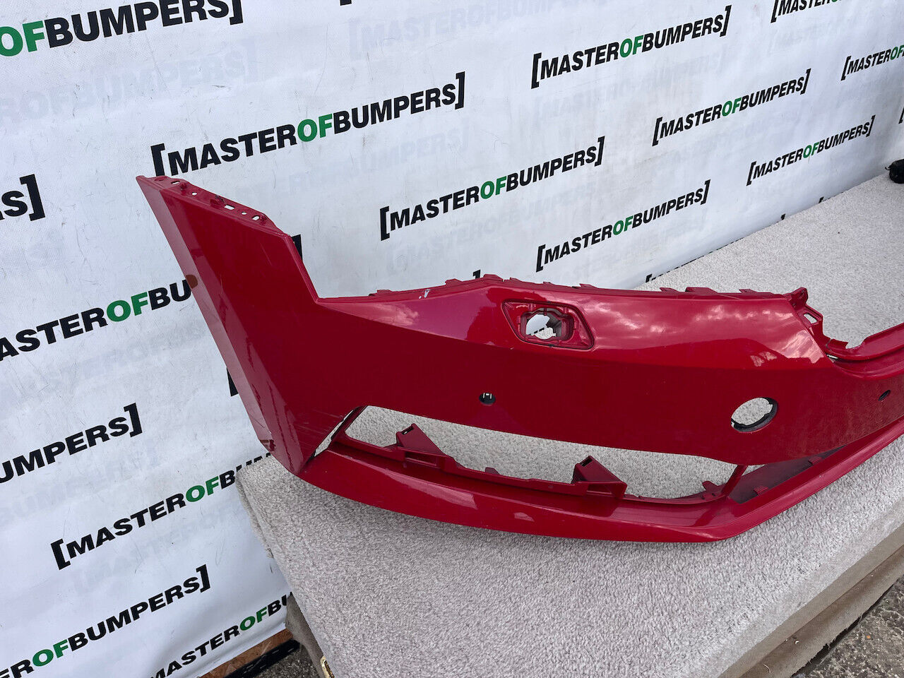 Skoda Superb Sel Saloon Esta Mk4 2020-23 Front Bumper 4 Pdc +jets Genuine [s561]