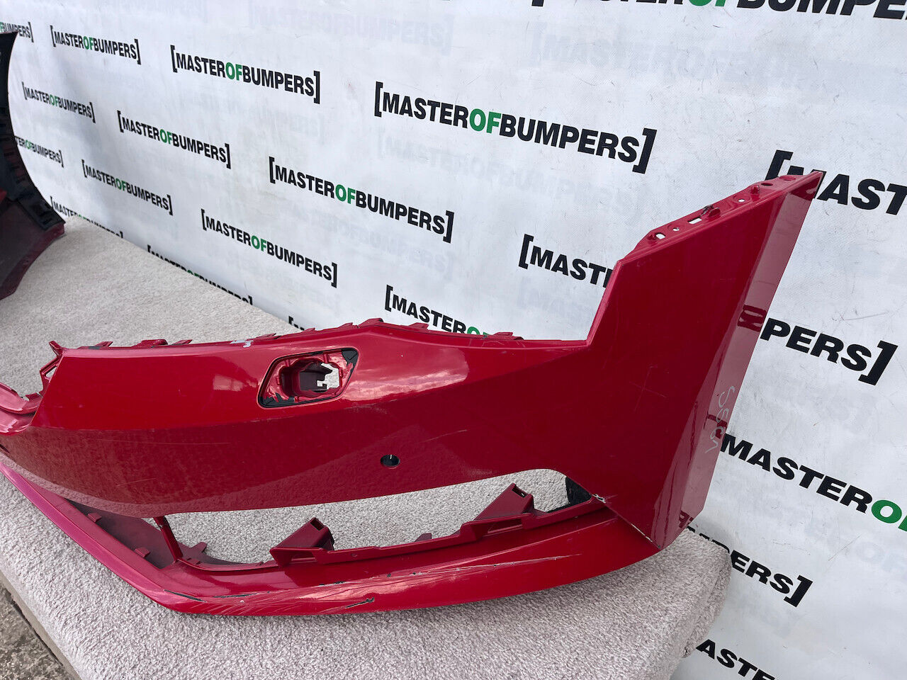 Skoda Superb Sel Saloon Esta Mk4 2020-23 Front Bumper 4 Pdc +jets Genuine [s561]
