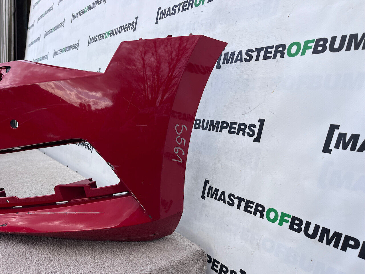 Skoda Superb Sel Saloon Esta Mk4 2020-23 Front Bumper 4 Pdc +jets Genuine [s561]