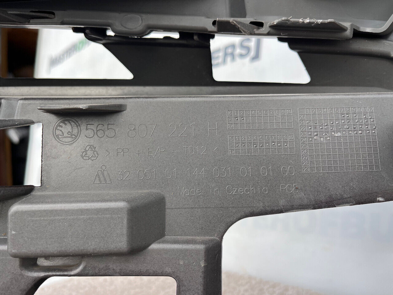 Skoda Kodiaq Se Monte Carlo Mk1 Lift 2021-2024 Front Bumper +jets Genuine [s562]