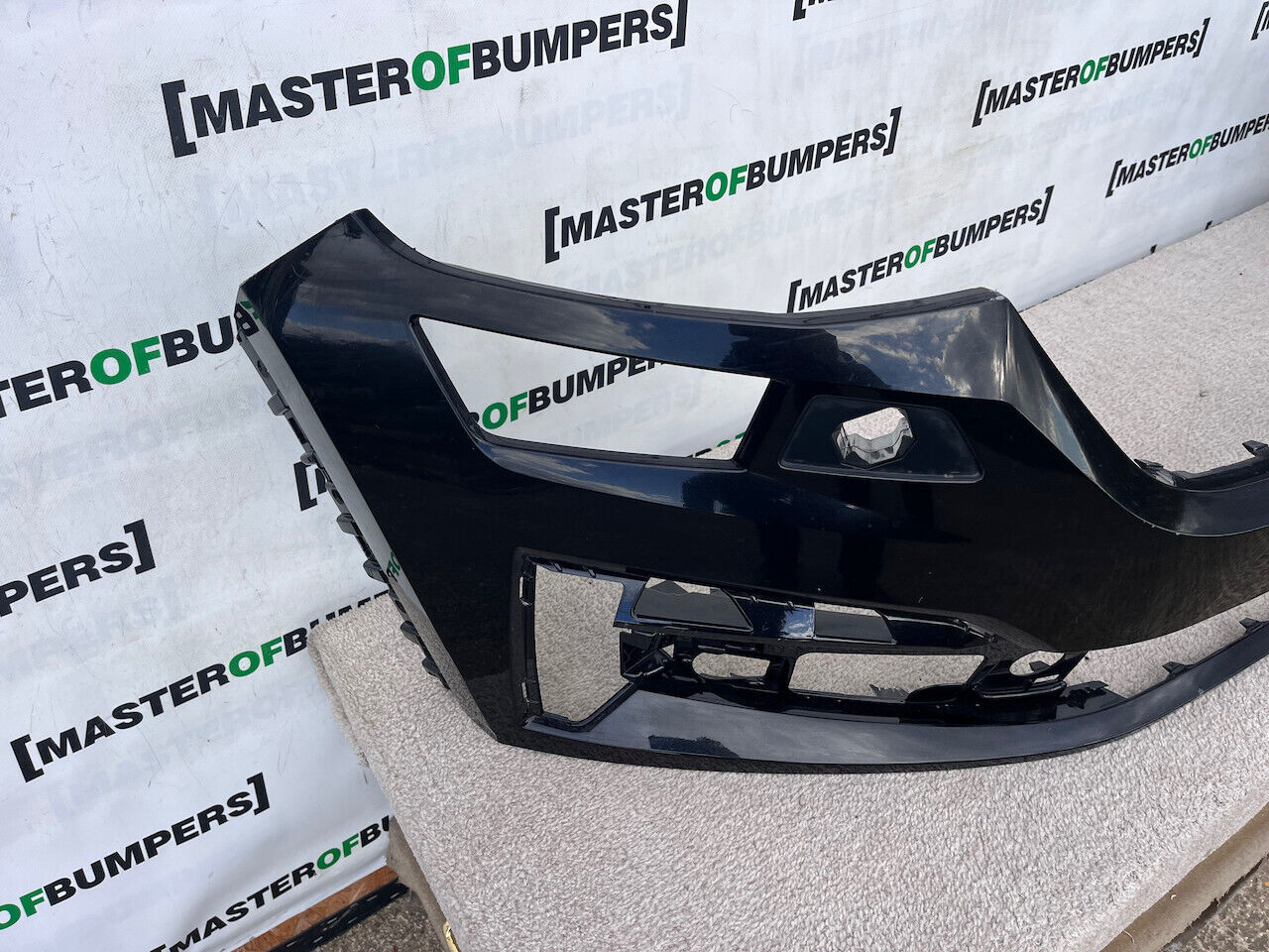Skoda Kodiaq Se Monte Carlo Mk1 Lift 2021-2024 Front Bumper +jets Genuine [s562]