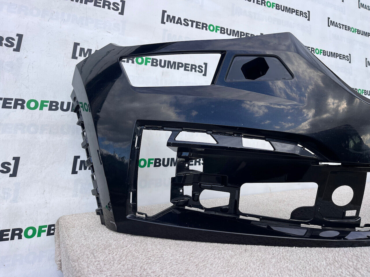 Skoda Kodiaq Se Monte Carlo Mk1 Lift 2021-2024 Front Bumper +jets Genuine [s562]