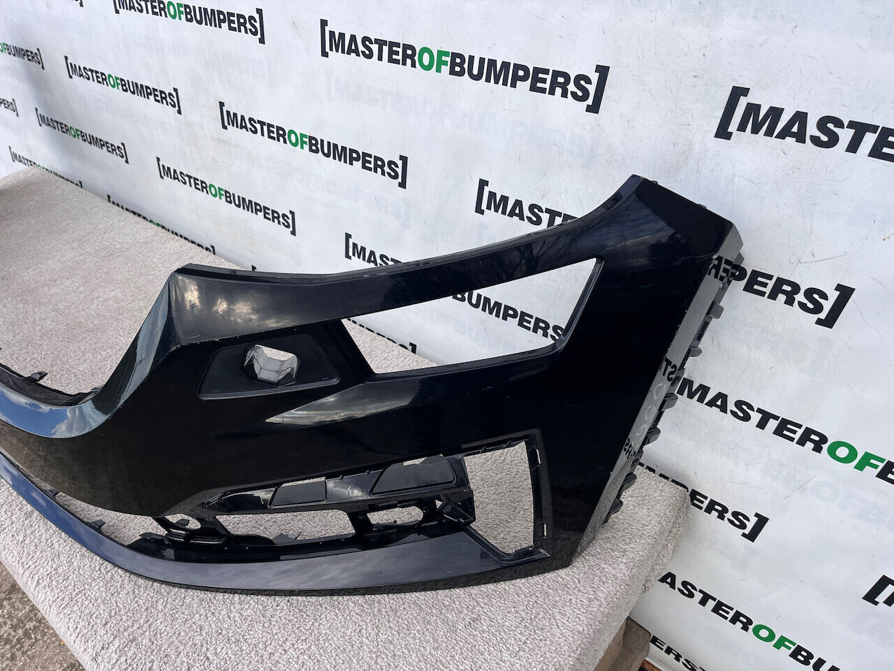 Skoda Kodiaq Se Monte Carlo Mk1 Lift 2021-2024 Front Bumper +jets Genuine [s562]