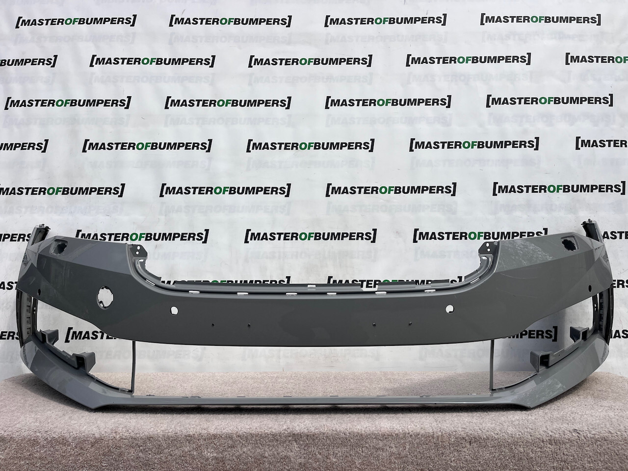 Skoda Superb Sportline Plus Mk4 2020-23 Front Bumper 4 Pdc +jets Genuine [s571]