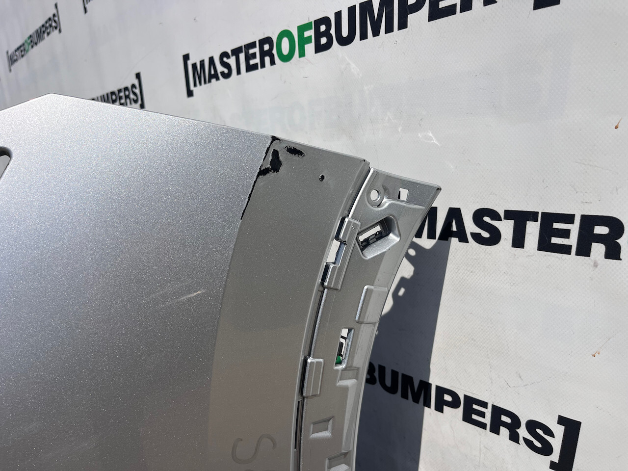 Skoda Kodiaq Se Sel Mk2 Suv 2024-on Front Bumper Silver Genuine [s578]