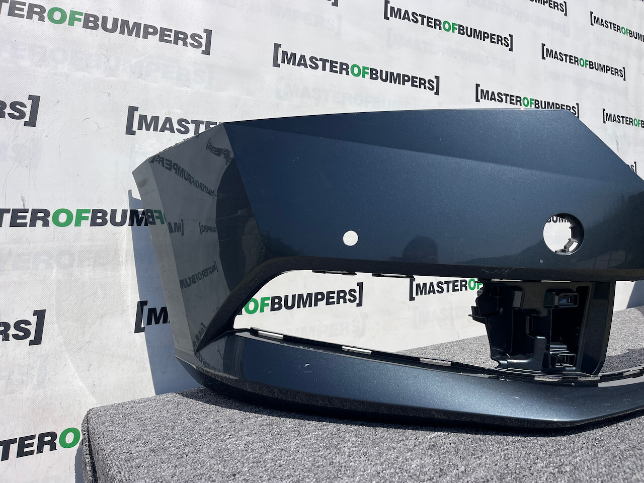 Skoda Fabia Hatchback Mk3 Lift 2018-2021 Front Bumper 4 Pdc Genuine [s585]