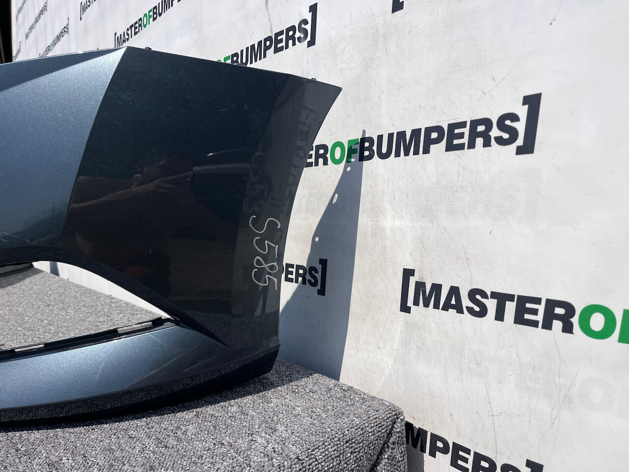 Skoda Fabia Hatchback Mk3 Lift 2018-2021 Front Bumper 4 Pdc Genuine [s585]