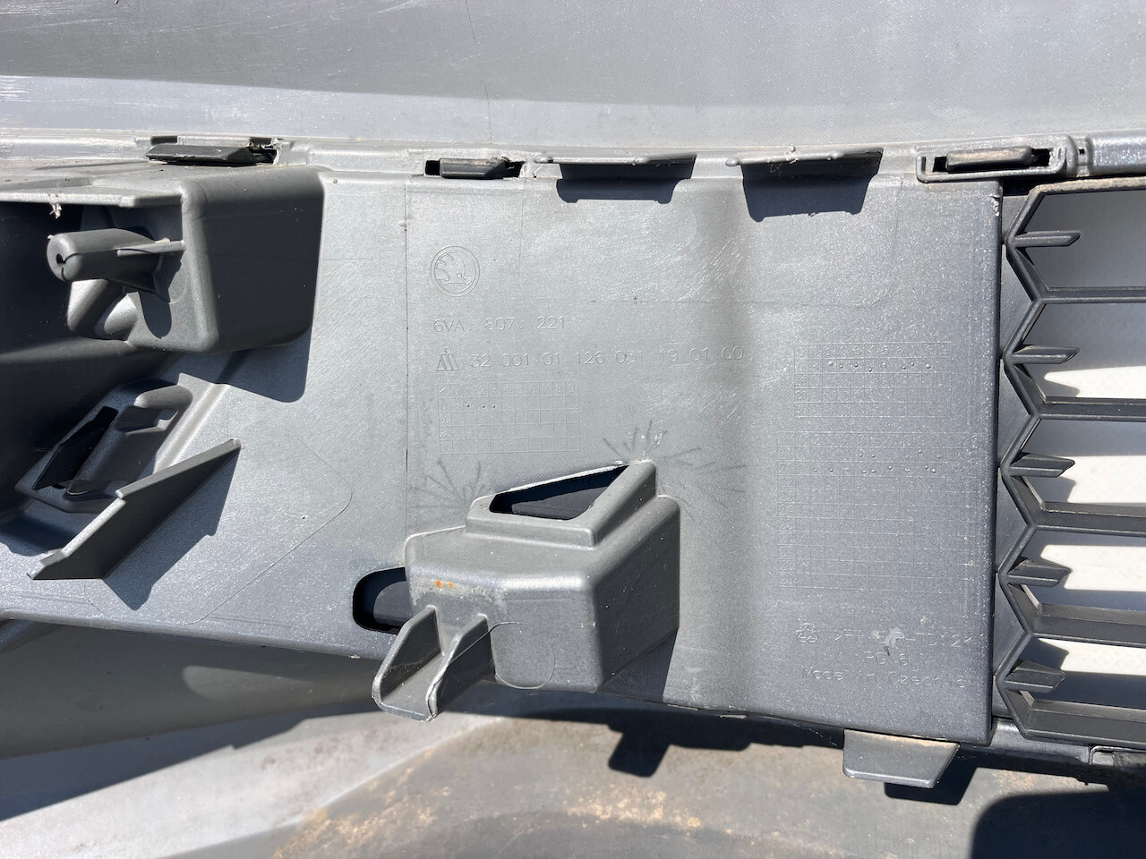 Skoda Fabia Edition Hatchback Mk4 2022-2026 Front Bumper No Pdc Genuine [s579]