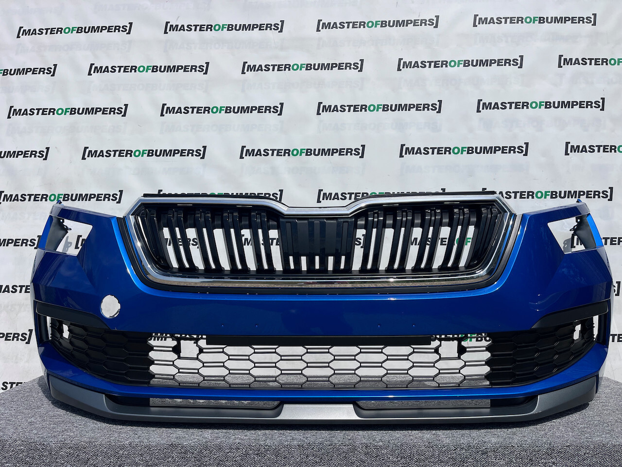 Skoda Kamiq Se L Edition Mk1 2019-2023 Front Bumper 4 Pdc Genuine [s600]