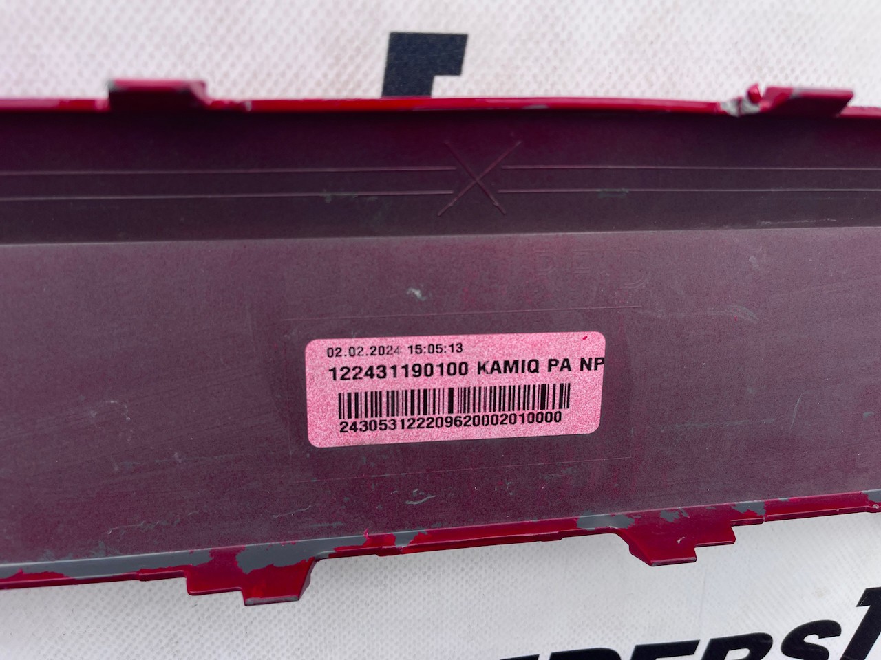 Skoda Kamiq Se Monte Carlo Lift Hatchback 2024-on Front Bumper Genuine [s615]