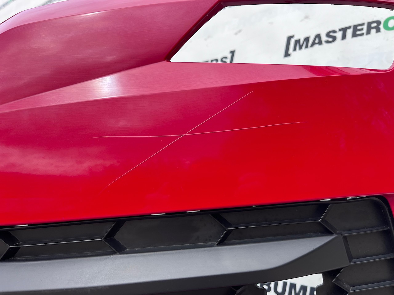 Skoda Kodiaq Se Basic Mk1 2016-2021 Front Bumper Red 4 Pdc Genuine [s619]