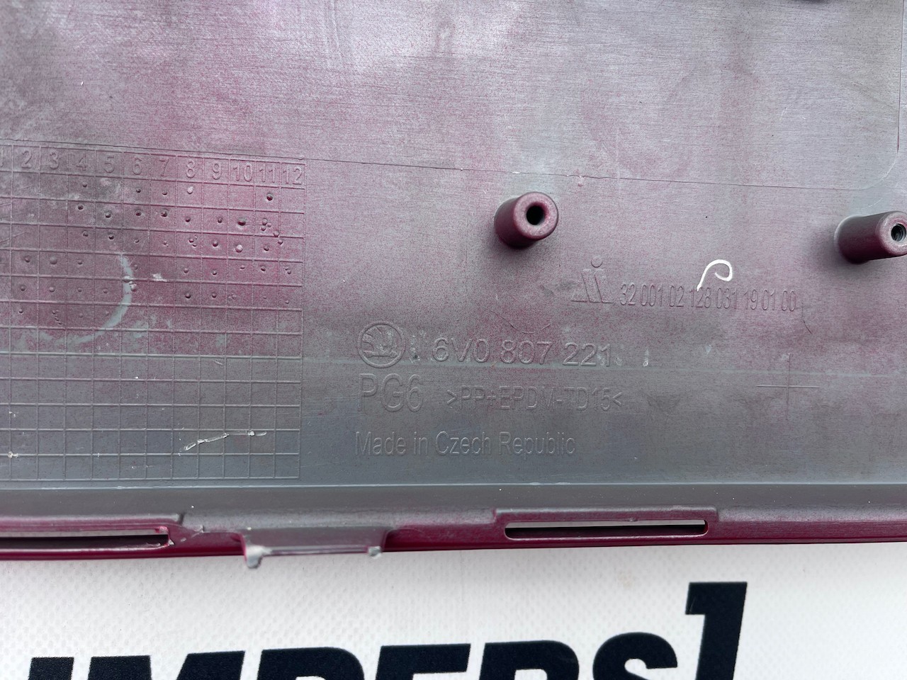 Skoda Fabia Hatchback Mk3 2014-2017 Front Bumper No Pdc Genuine [s624]