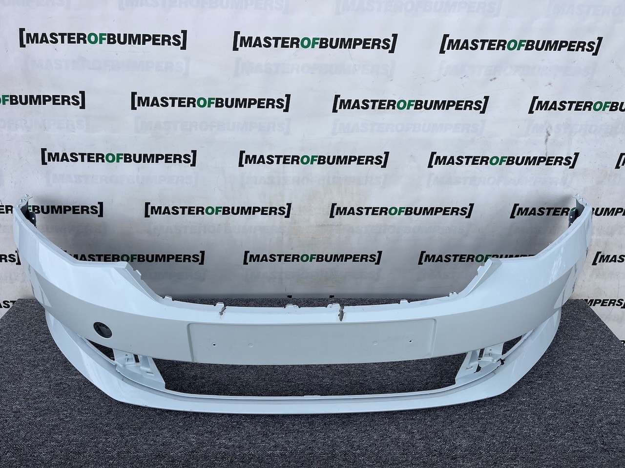 Skoda Fabia Hatchback Mk3 2014-2017 Front Bumper No Pdc Genuine [s625]