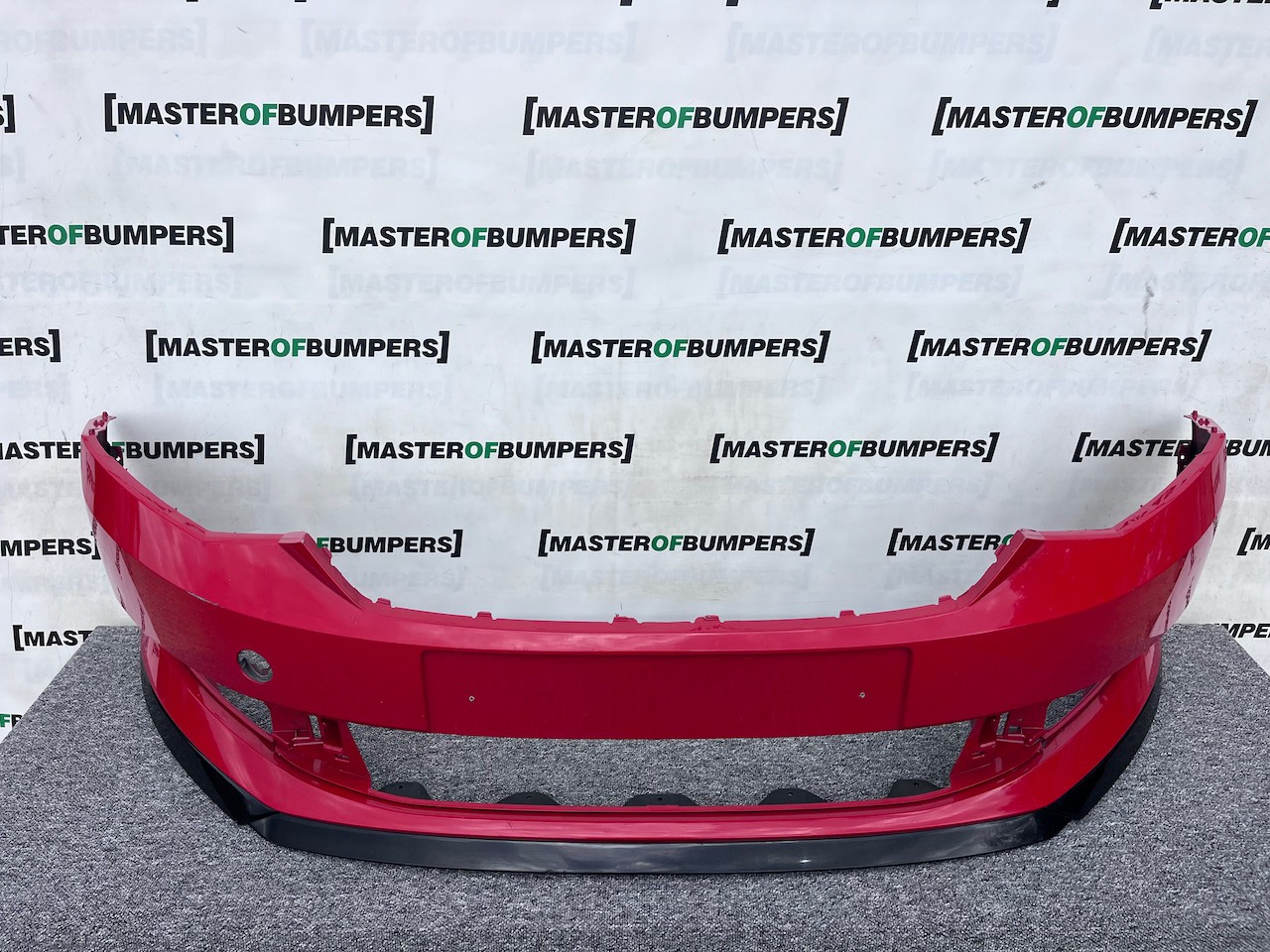 Skoda Fabia Monte Carlo Hatchba Mk3 2014-2017 Front Bumper No Pdc Genuine [s627]