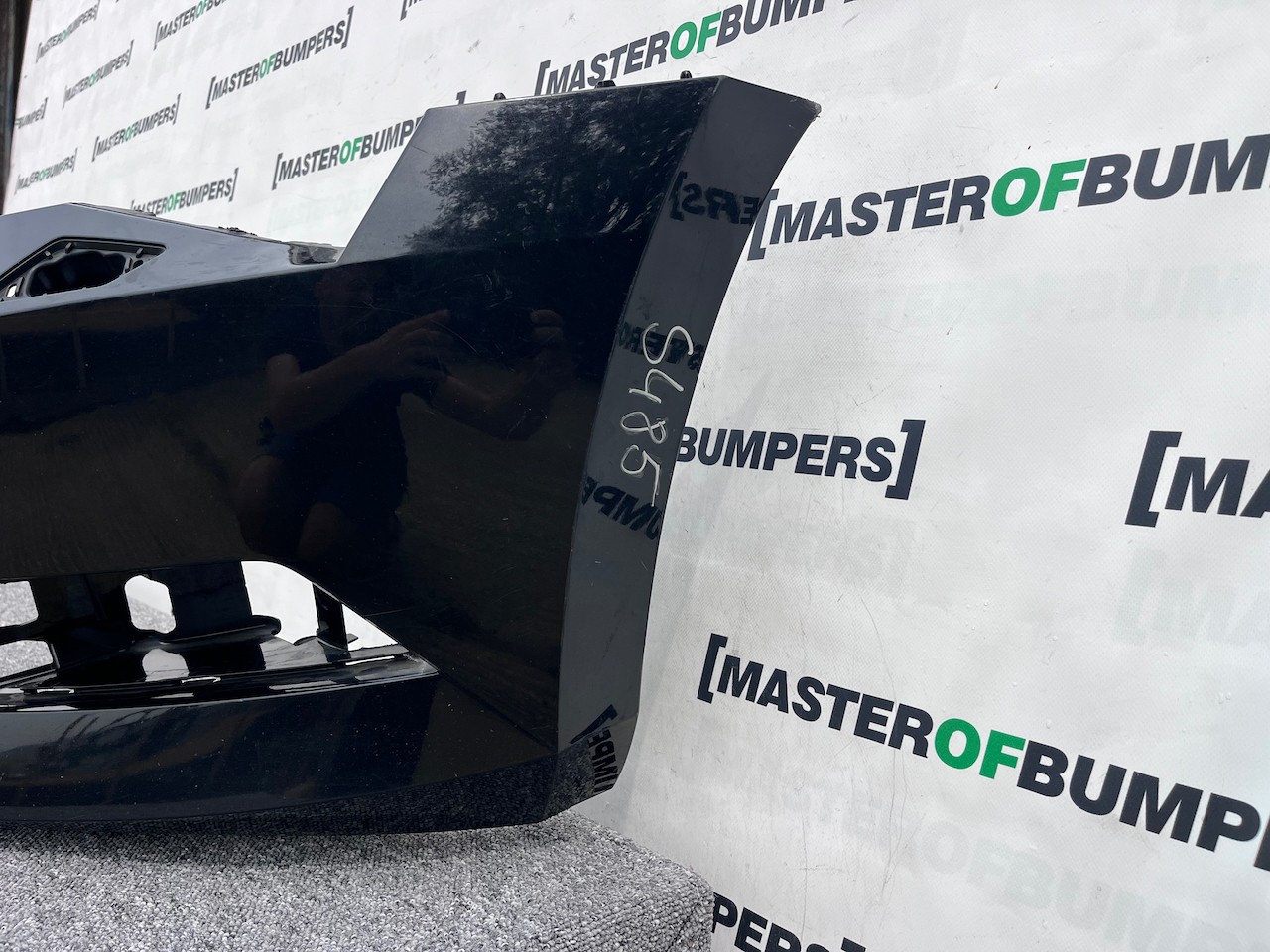 Skoda Superb Salon Estate Mk3 2015-2019 Front Bumper No Pdc +jets Genuine [s485]