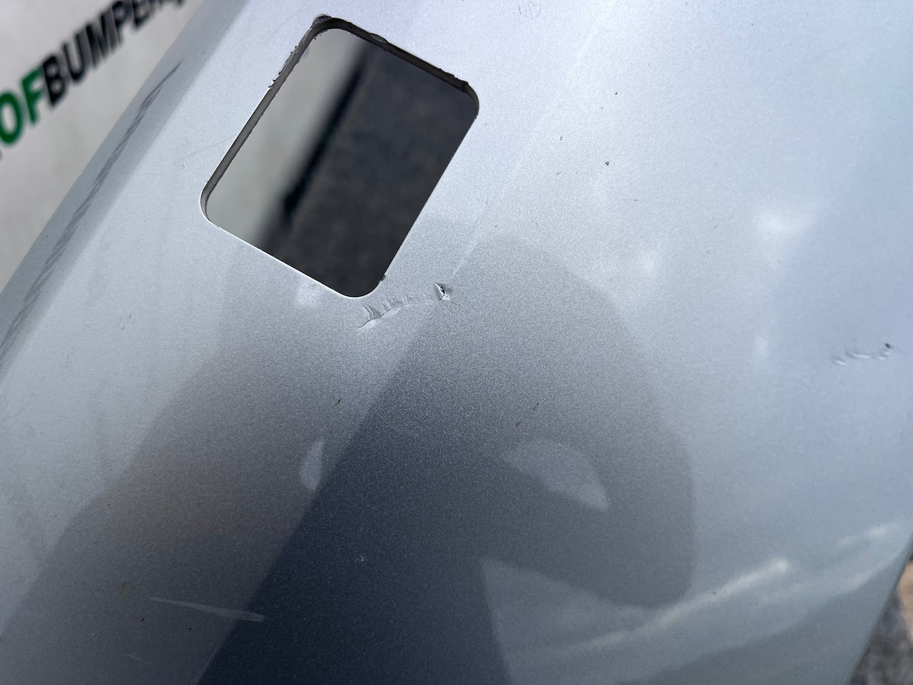 Skoda Rapid Spaceback 2012-2015 Front Bumper Red No Pdc Jets Genuine [s625]