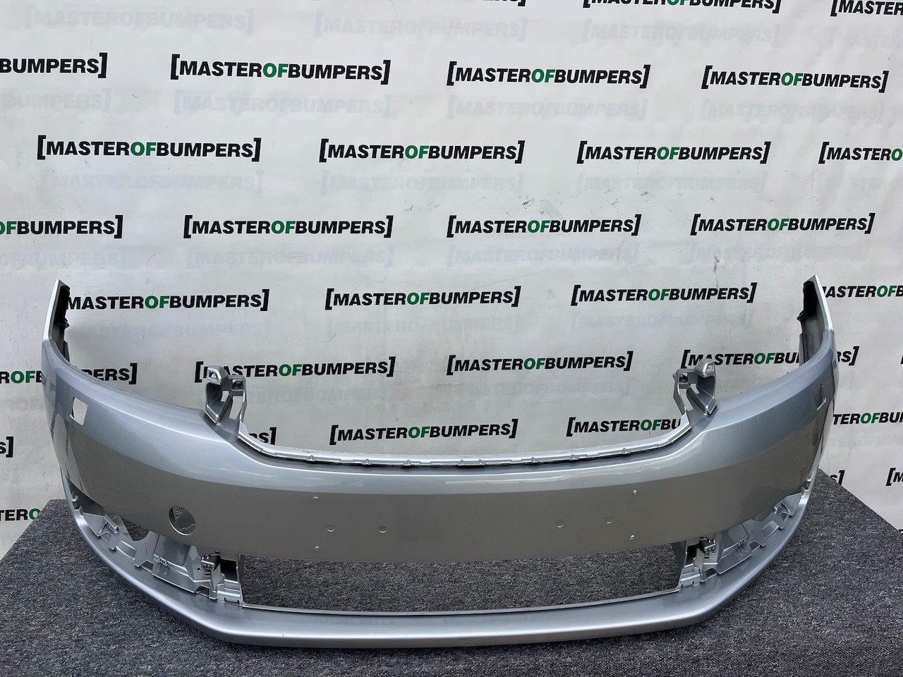 Skoda Rapid Spaceback 2012-2015 Front Bumper Red No Pdc Jets Genuine [s625]