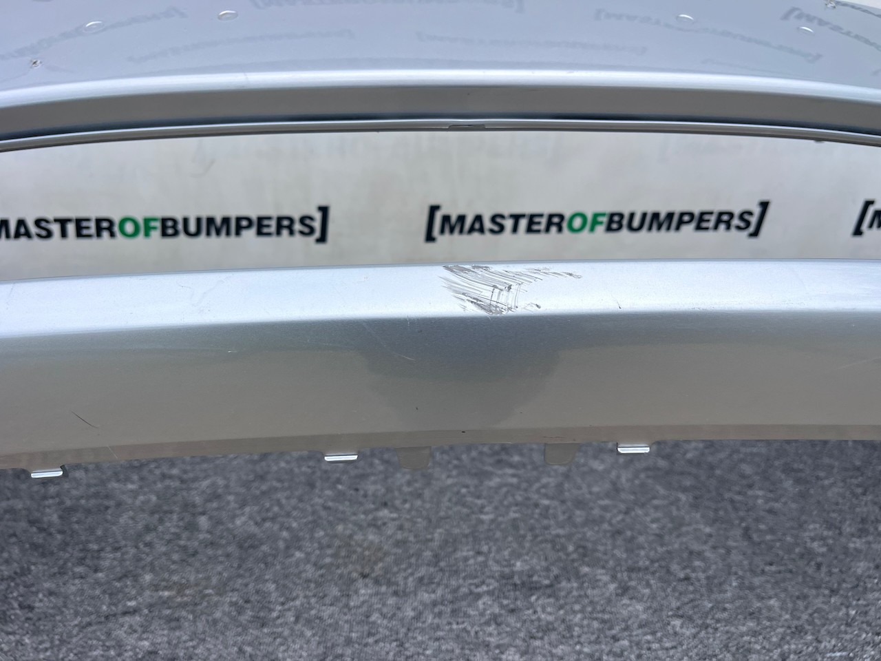 Skoda Rapid Spaceback 2012-2015 Front Bumper Red No Pdc Jets Genuine [s625]