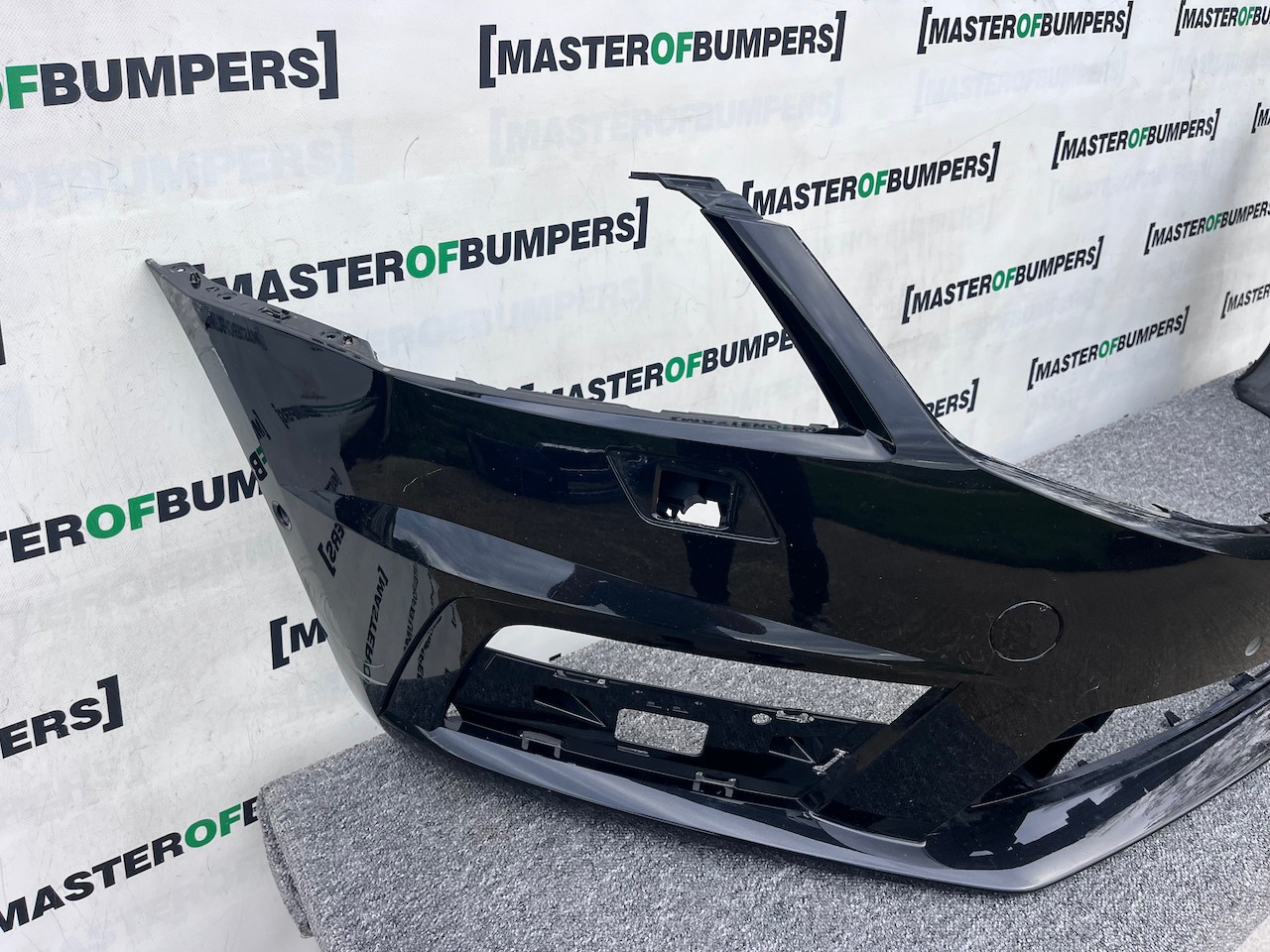 Skoda Octavia Vrs Mk3 Lift 2016-2019 Front Bumper 6 Pdc + Jets Genuine [s628]