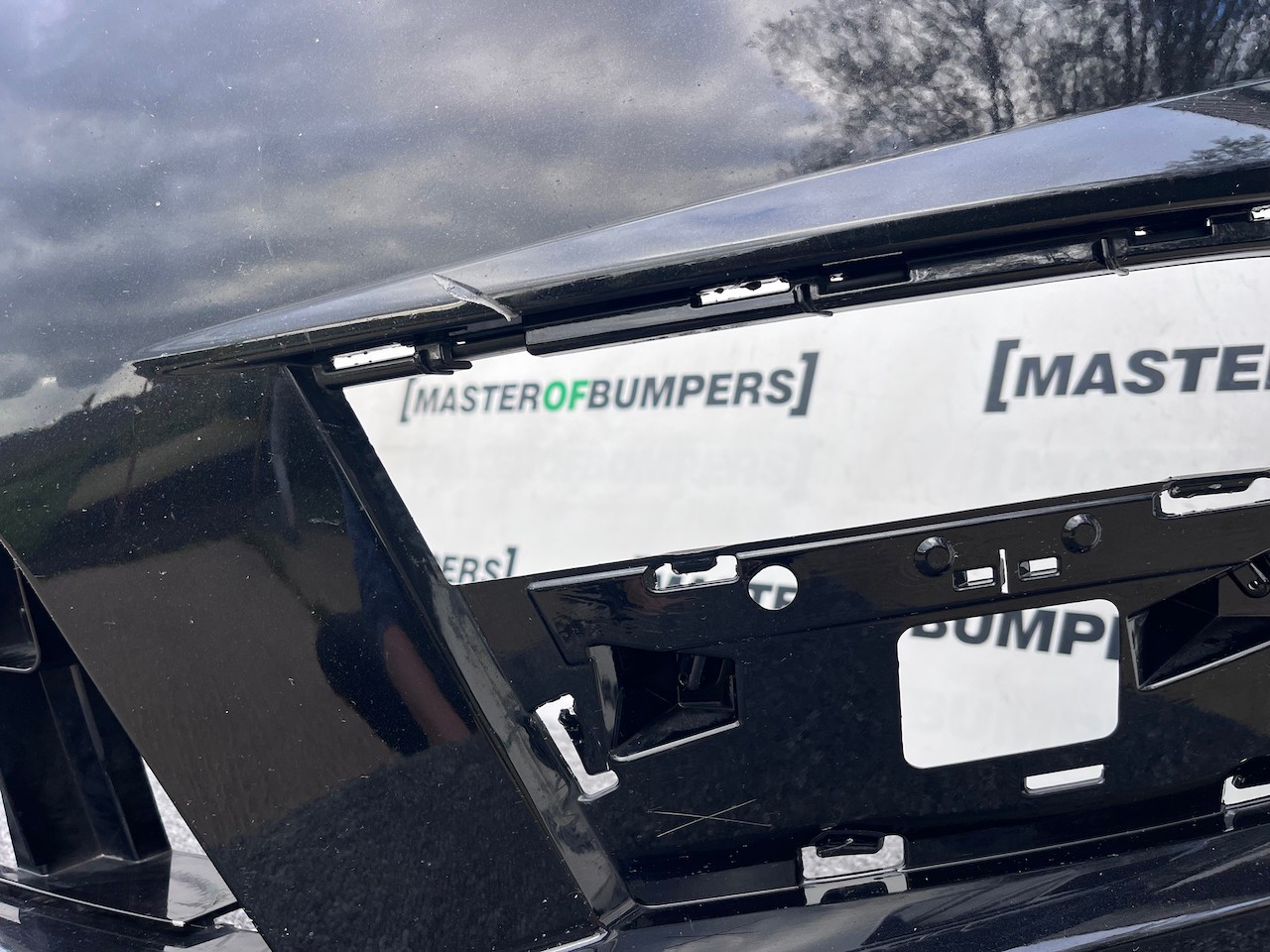 Skoda Octavia Vrs Mk3 Lift 2016-2019 Front Bumper 6 Pdc + Jets Genuine [s628]