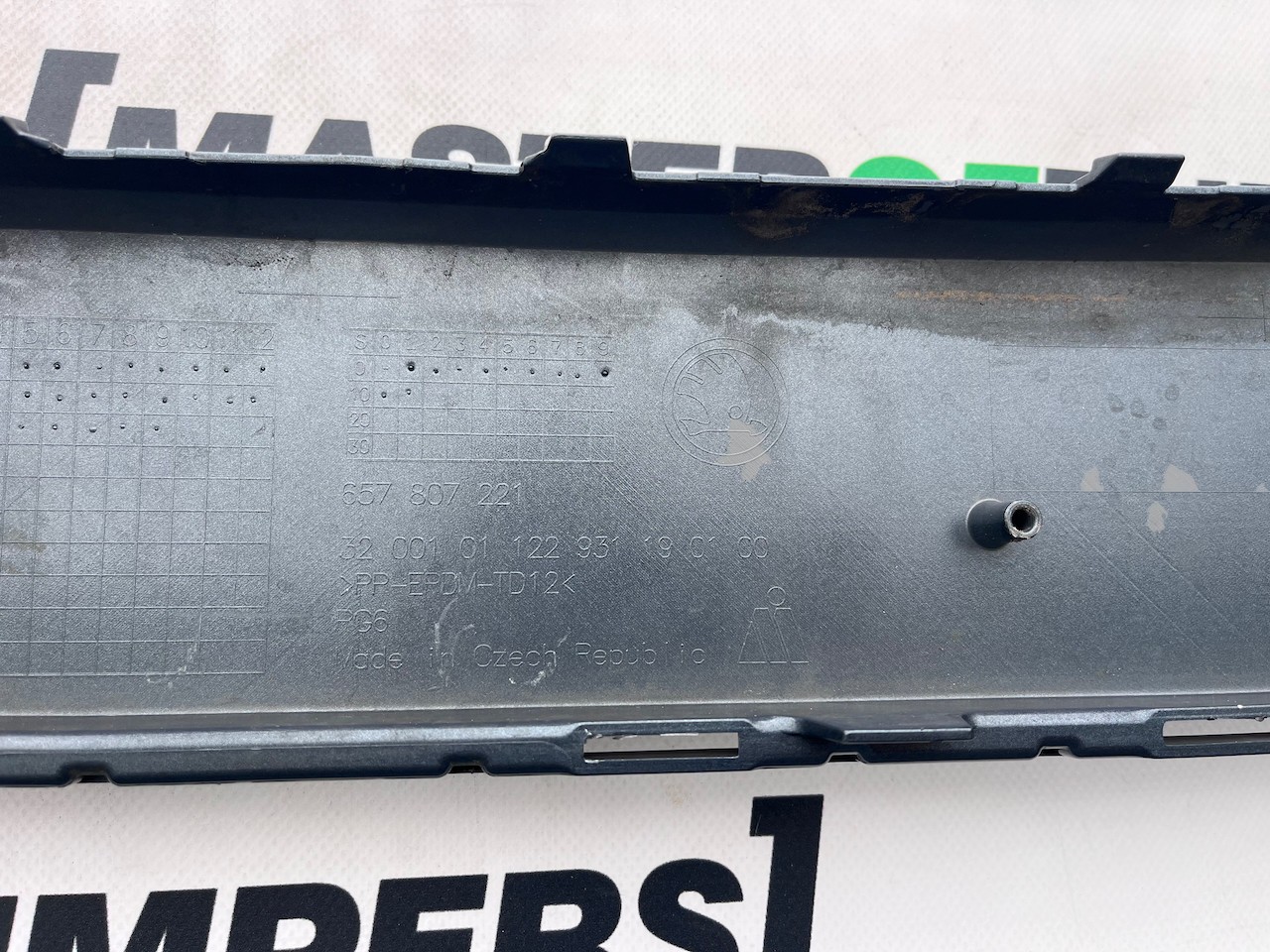 Skoda Scala Se Technology Hatchback 2019-2023 Front Bumper 4 Pdc Genuine [s637]