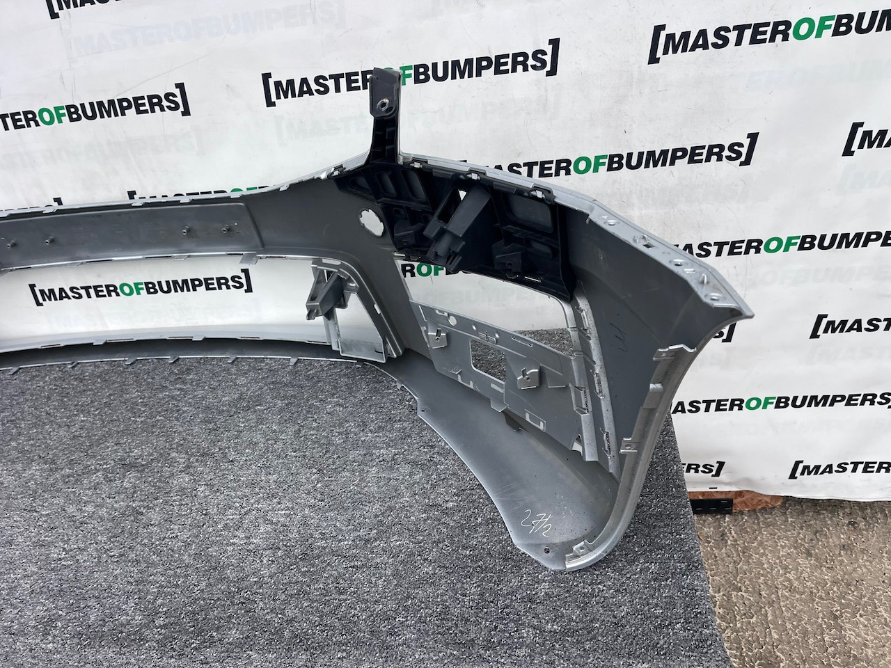 Skoda Octavia Vrs Mk3 Lift 2016-2019 Front Bumper 4 Pdc +jets Genuine [s646]