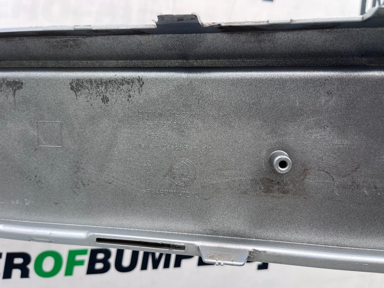 Skoda Octavia Vrs Mk3 Lift 2016-2019 Front Bumper 4 Pdc +jets Genuine [s646]