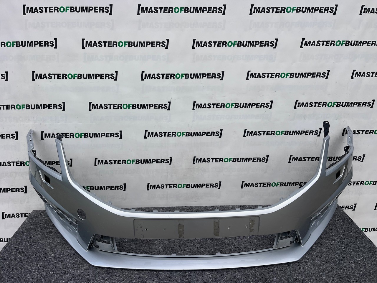 Skoda Octavia Vrs Mk3 Lift 2016-2019 Front Bumper 4 Pdc +jets Genuine [s646]
