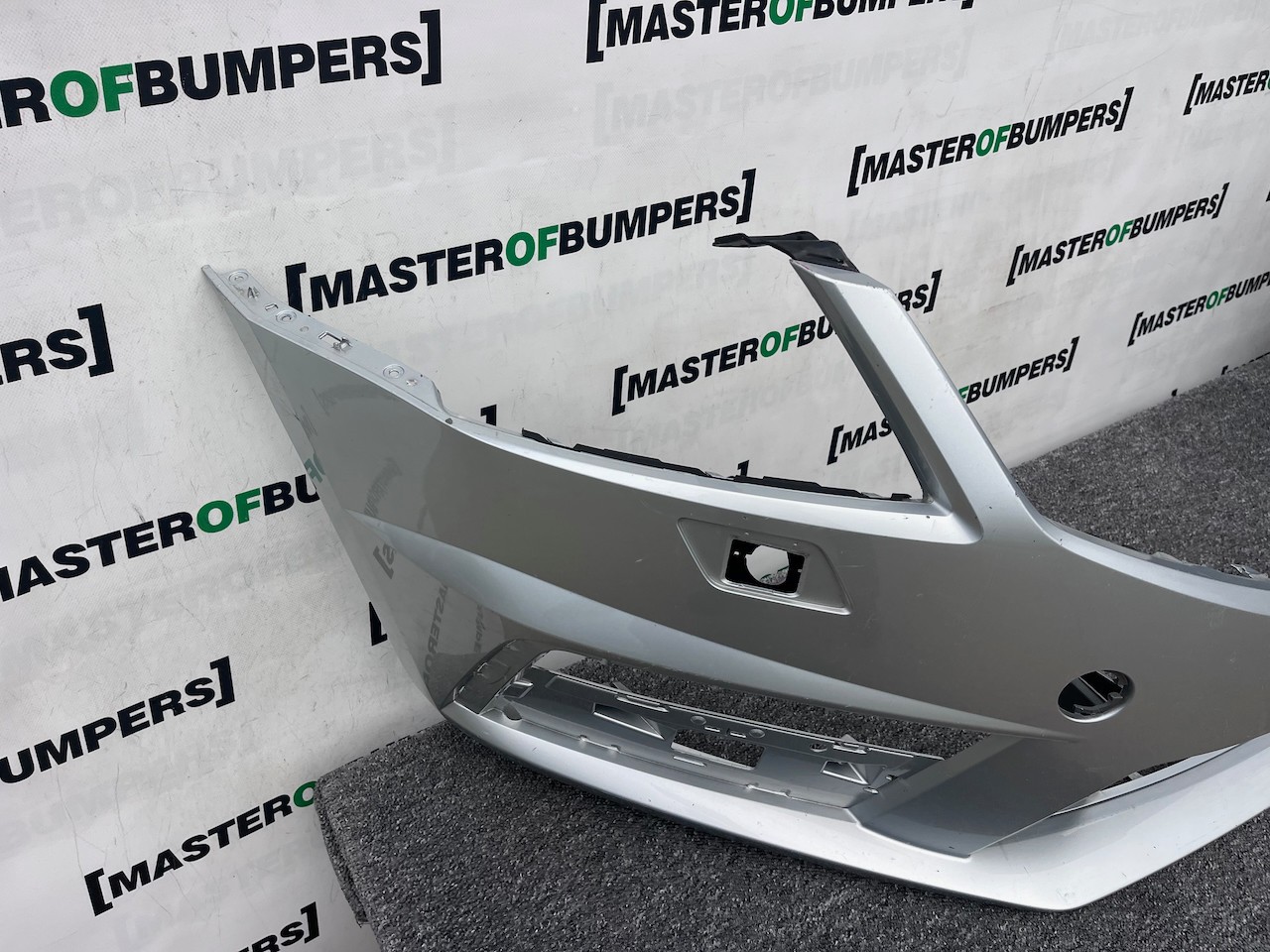 Skoda Octavia Vrs Mk3 Lift 2016-2019 Front Bumper 4 Pdc +jets Genuine [s646]
