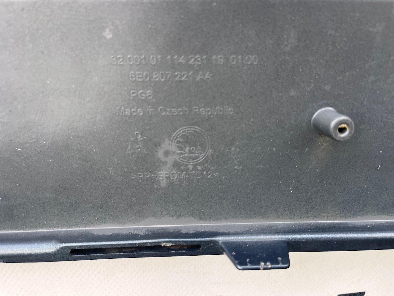 Skoda Octavia Vrs Mk3 Lift 2016-2019 Front Bumper 4 Pdc +jets Genuine [s647]