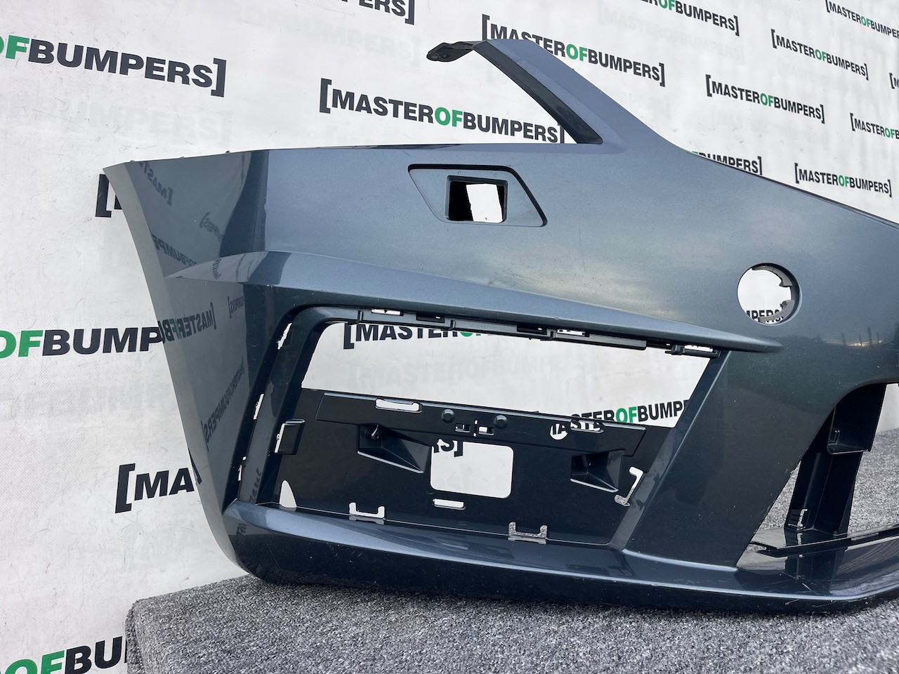 Skoda Octavia Vrs Mk3 Lift 2016-2019 Front Bumper 4 Pdc +jets Genuine [s647]