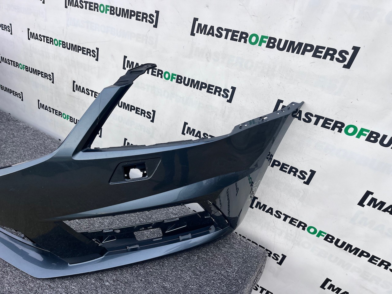 Skoda Octavia Vrs Mk3 Lift 2016-2019 Front Bumper 4 Pdc +jets Genuine [s647]