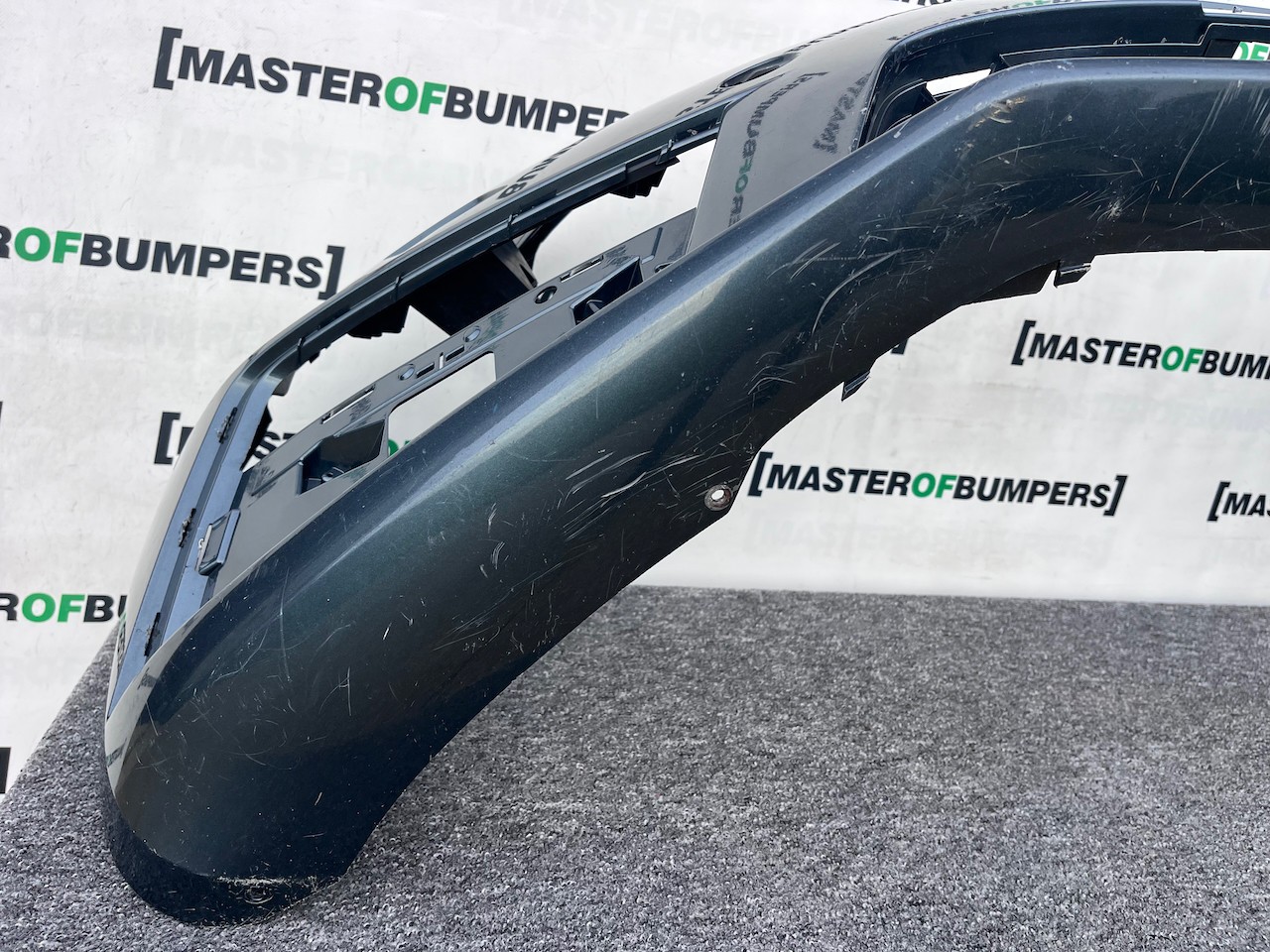 Skoda Octavia Vrs Mk3 Lift 2016-2019 Front Bumper 4 Pdc +jets Genuine [s647]