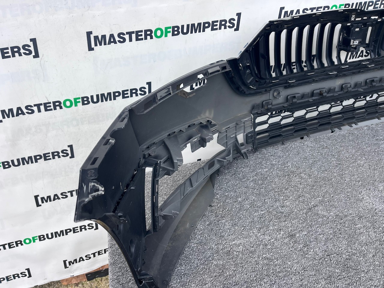 Skoda Octavia Se Comfort Mk4 2020-2023 Front Bumper 4 Pdc Jets Genuine [s657]