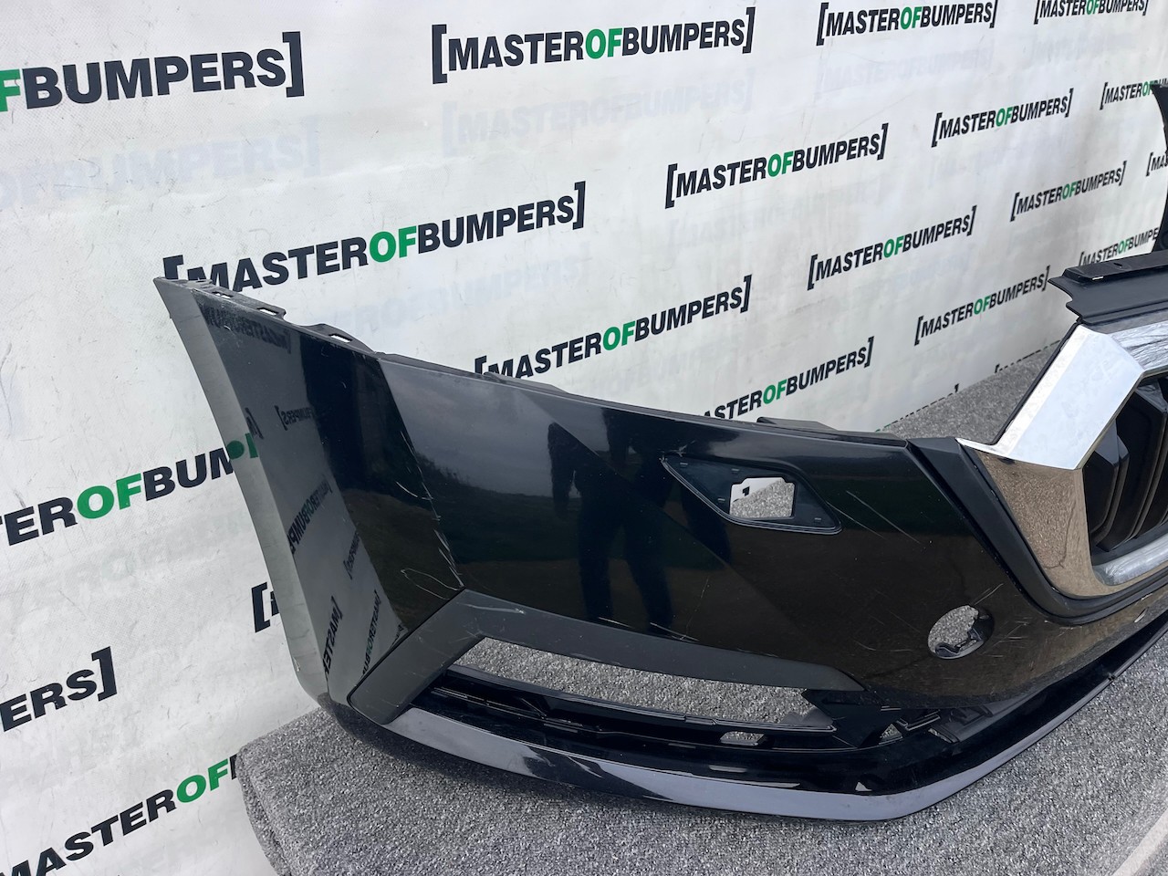 Skoda Octavia Se Comfort Mk4 2020-2023 Front Bumper 4 Pdc Jets Genuine [s657]